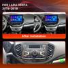 Lizpofly 13.3-inch Android 13 Car Radio for Lada Vesta 2015-2018 Model Car Radio Upgrade with Wireless CarPlay and Android Auto 4G WiFi GPS and HD Touchscreen Head Unit view 4