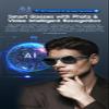 AI Smart Glasses, 800W Camera Glasses & 1080P Video, Smart Glassess with Camera and Bluetooth, AI Glasses for Calls & Musi, Wireless Music & Call (Sunglasses) view 2