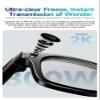 AI Smart Glasses, 800W Camera Glasses & 1080P Video, Smart Glassess with Camera and Bluetooth, AI Glasses for Calls & Musi, Wireless Music & Call (Sunglasses) view 4