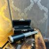 Vintage Style Brass Telescope with Leather Sheath, 6-Inch Spyglass, Nautical Collectible with Wooden Box (Nickle Finish) view 3
