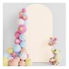 Arch Backdrop Covers Wedding Arch Cover Stand Covers Top Backdrop for Birthday Party Ceremony Banquet Decoration(Pink) view 4