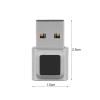 USB Fingerprint Reader 360 Touch Fast Recognition High Sensitivity Fingerprint Sensor for Laptops and PCs System 10/11 view 2