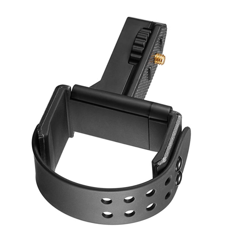 WEISUYUUS Adjustable Flashlight Accessory Clamp for ml100bi 60IIBi Mobile Powerbank Bracket with 1/4Inch Mount Durability ABS Buil