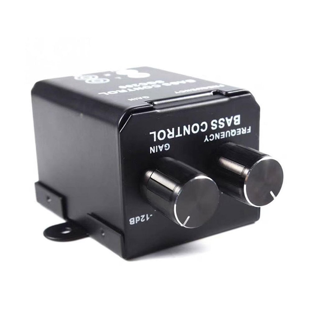 WEISUYUUS Auto Car Remote Amplifier Subwoofer Car Sound Controller Bass Controller Bass Controller Frequency Controller
