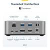 StarTech Thunderbolt 5 Dock, Dual 8K 60Hz, Triple 4K for Windows, Up to Dual 6K 60Hz for Mac - TB5 & USB4 Docking Station with 120Gbps max Transfer, 140W PD, 30W Phone, USB 10Gbps view 3