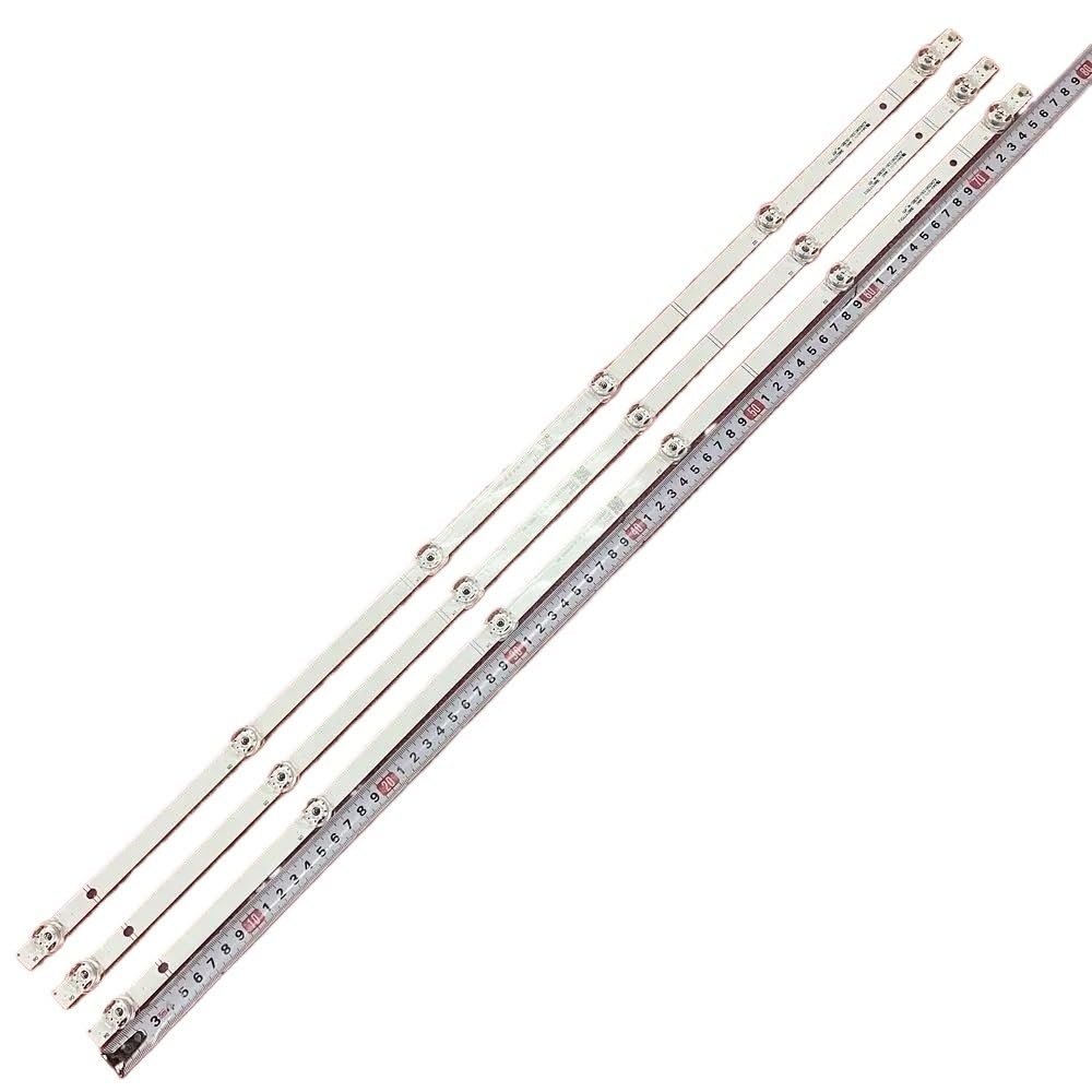 SONGYAWEIM LED Strip for Hisense 43A66G 43C350KE 43A6BG 43A6K 43A6BGTUK 43A6EG 43A6FG 43A62G 43A6GTUK HD425Y1U71 HD425Y1U51-TOL1 SVH430AG8(Kit 3pcs for 1 TV)
