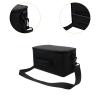 BaotyJie Projector Carrying Case Portable Compact Dustproof Soft Lining Wear Resistant Sturdy Projector Shoulder Bag with Mesh Pockets view 2