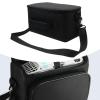 BaotyJie Projector Carrying Case Portable Compact Dustproof Soft Lining Wear Resistant Sturdy Projector Shoulder Bag with Mesh Pockets view 3