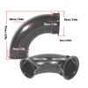 ciciglow 2Pcs Speaker Port Tube Bend, Subwoofer Bass Box Reflex Tube for DJ PA Cabinets Stage Speaker Enhanced Bass Response view 2