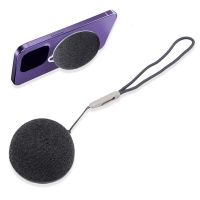 YUEHISY Magnetic Bluetooth Speaker, Portable Wireless Speaker with RGB Light Show & 3D Sound, Bluetooth 5.3 Phone Stand for Metal Surfaces