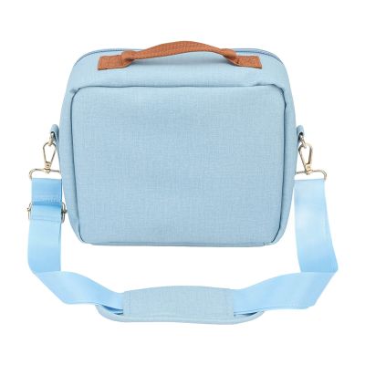 LICAEVEY Camera Bag, Large Capacity Thickened Padding, Adjustable Strap for CP910 1200 1300 DSLR Cameras, DSLR Camera Case for Travel and Outdoor Photography (Blue)