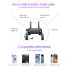 0.5FT Micro USB to USB-C RC Cable for DJI Spark/Mavic Pro/Mavic Mini 1st & SE/Mavic 2 Series/Mavic Air 1st Drone Controller, Link for iPhone Air/17/16/15 Samsung S25/S24/S23/S22/S21, Data Cable (6 in) view 3