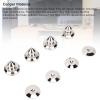 Goshyda 8pcs Speaker Isolation Spikes, Copper Adjustable Turntable Feet with Pads, Vibration Absorption Base for Speaker Amplifier CD DVD Player DAC view 4