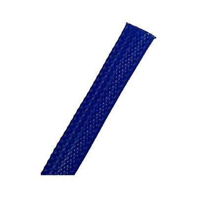 Kable Kontrol PET Expandable Braided Sleeving - 1-1/4 Inch - 50 Feet Long - Blue Cable Sleeve Automotive Wire Loom, Cable Wrap, Cord Protector from Pets, Cable Management - Blue