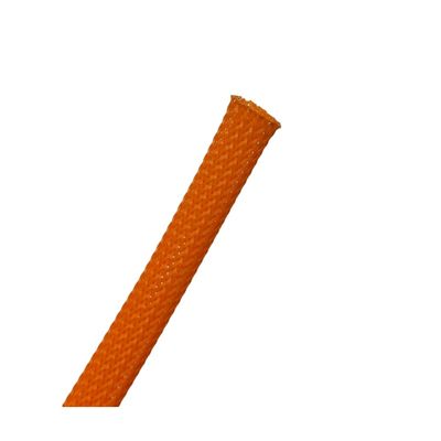 Kable Kontrol PET Expandable Braided Sleeving - 2-1/2 Inch - 200 Feet Long - Orange Cable Sleeve Automotive Wire Loom, Cable Wrap, Cord Protector from Pets, Cable Management - Orange