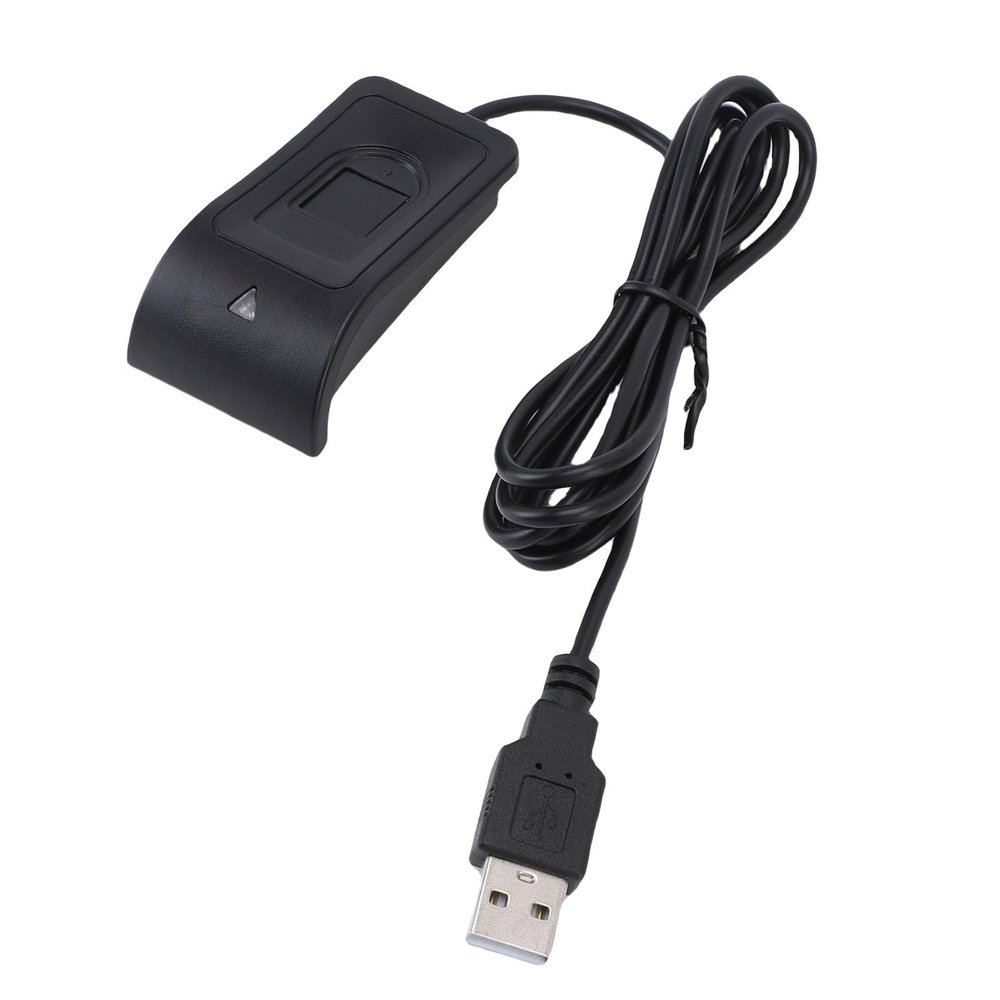 Goshyda USB Fingerprint Reader for Wins Hello, 360 Touch Biometric Scanner, Plug & Play USB Dongle for Wins 10/11, Supports Multi User