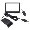 Goshyda USB Fingerprint Reader for Wins Hello, 360 Touch Biometric Scanner, Plug & Play USB Dongle for Wins 10/11, Supports Multi User view 2
