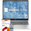 HP 15.6" FHD Touchscreen Business & Student Laptop Computer, 8GB RAM 512GB SSD, 8-Cores Intel Core i3, Windows 11 Pro with Microsoft Office Included, SageNova Earphones, Moonlight Blue view 1