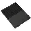 ANGGREK SIM Card Holder Organizer Memory Card Storage Case with 4 SIM 12 Nano & 4 Micro Slots Pin Slot Lightweight Aluminum EVA Foam for Travel Business view 3