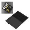ANGGREK SIM Card Holder Organizer Memory Card Storage Case with 4 SIM 12 Nano & 4 Micro Slots Pin Slot Lightweight Aluminum EVA Foam for Travel Business view 4