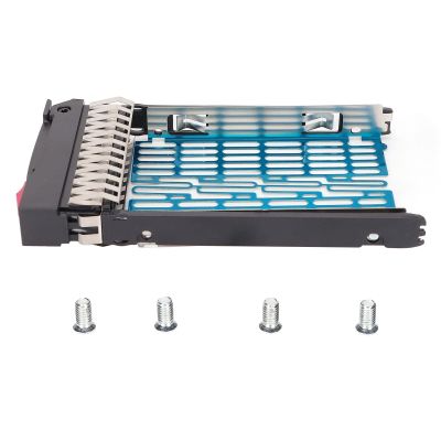 25in. SAS Tray , Hard Drive Adapter Bracket for DL360 DL380 DL385 DL580, Hard Drive Tray with Baffle and Screws, Stability Converter Cage for Server Storage