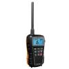Cobra BlueBound 150 VHF Handheld Marine Radio - Black - 3-Watt, Floating, Long Range, NOAA Weather Alerts, International Functionality, IPX7 Waterproof, USB-C, Submersible, LCD Screen, Belt Clip view 1