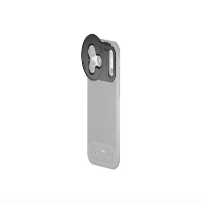 Tilta Khronos 58mm Filter Tray Compatible with iPhone 17 Pro Max - Space Gray| Magnetic Connection, Quick Release Safety Buckle | Tray Mount for Mobile Filmmaking & Smartphone Photography