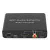 Aynefy Video Converters, Arc Extractor Aluminum Alloy Arc Sound Extractor, Conerr to with 192Khz Sampling for Home Cinema and Tv view 3
