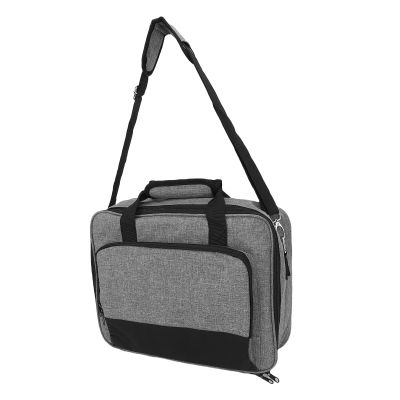 ASHATA Projector Carrying Case, Projector Bag with Accessories Storage Pockets and Adjustable Shoulder Strap, 16.0x5.7x11.5in, for Small for Business Outdoor Home