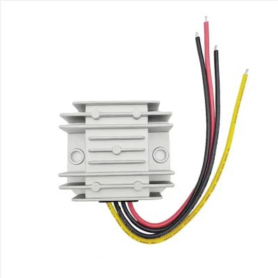 DC24V (8-40V) to 12V5V 1A-10A Power Module 12V24V to 5V Converter with Waterproof Expanded Aluminum Shell for Electrical(5A)