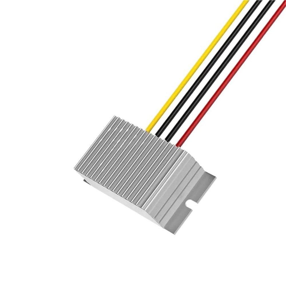 24V to 12V 5A DC Step Down Converter Voltage Regulator Reducer Module Power Supply for Led Light Car Truck Boat(3A,12V)
