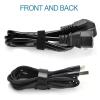 100PCS Nylon Cable Ties 150x12mm T-Buckle Strap for Data Cable Management(Black) view 4