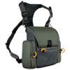 Binocular Harness Breathable Adjustable Hunting Chest Pack with Multi-Pocket Waterproof Hunting Pack for Men and Women, Army Green Binocular Harness Chest Bino for view 1