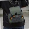 Binocular Harness Breathable Adjustable Hunting Chest Pack with Multi-Pocket Waterproof Hunting Pack for Men and Women, Army Green Binocular Harness Chest Bino for view 3