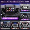 XGU 8Core 4G+64G Car Stereo for Ford Transit 2013 to 2019 Radio Wireless Apple Carplay Android Auto,9" Touch Screen for Transit Car Play GPS Navi 5G WiFi FM RDS EQ DSP Camera, Non. Large Screen view 2