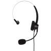 H360 RJ9 Telephone Headset, Single Sided Business Headset with RJ9 Plug, Volume Control, Noise Canceling Microphone, Lightweight for Call Centers Offices Customer Service view 2