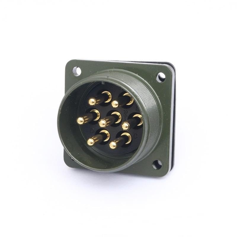 FLKPIEGRH MS5015 MS3102A-24-10P 7 Core U.S. Military Standard Aviation Plug Connector 7 Pin