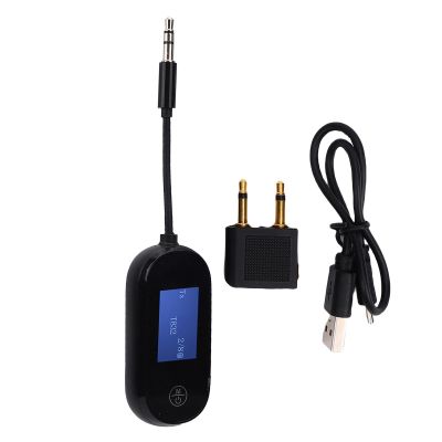 Tangxi Bluetooth 5.3 Transmitter Receiver for TV to Wireless Headphones, 2-in-1 Aux Audio Receiver Wireless Adapter for TV PC Headphones