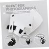 COOLHIYA 2pcs Camera Flash Reflector Light Diffuser Soft PU Material Portable Photography Tools for Indoor Outdoor Portraits and Product Shots view 3