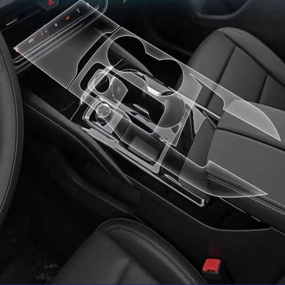 KFGHSHJH Car Screen Protector for Buick Envision 2024 (Center Gearshift), Tempered Glass Anti-Scratch HD Touch Display Guard Navigation Screen Protector Car Protective Film Accessories,TPU film