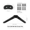 2pcs Televiseur Universal Base Pedestal Feet Stand Mount Table Holder Top 32 40 49 50 55 Inch Desktop Bracket Accessories view 4