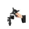 Monitor Mount Adapter With Quick Release VESA Mount compatible For NEEWER 270 Adjustable Metal 5/8" C Stand Light Stand Adapter MA010  view 2