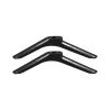 Black Tv Base Stand Replacement Feet Pedestal Televisions Legs Mounts Smart Tvs Table Top Desktop Universal Pp Bracket Holders view 2