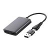 LIUZQWAED Multiple Screen Dissimilar Display Synchronizer, USB-C to Dual HDMI Video Converter, USB 3.0, Adapter Compatible with M1/M2 Mac, Windows view 1