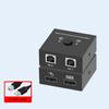 2/4/8 Port KVM Switch-USB Synchronizer- Game Controller for Multiple PCs, Mouse and Keyboard Synchronizer(2 Ports) view 2
