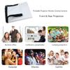 60-250 Inch Indoor Outdoor Portable Projector Screen, 16:9 Foldable Anti-Crease Washable Soft Projection Movie Screen with Bag for Home Theater, Camping(60 inch 16: 9) view 2