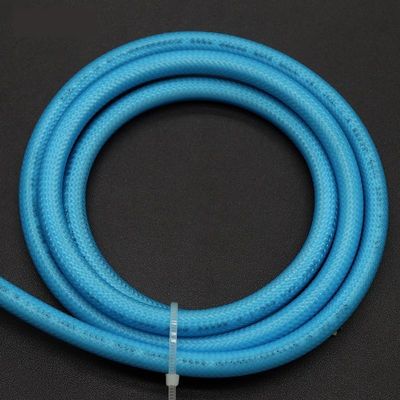 4mm PET Expandable Cable Sleeve - High Density Braided Wire Protection Sheath for Cables and Wires(Blue,1M)