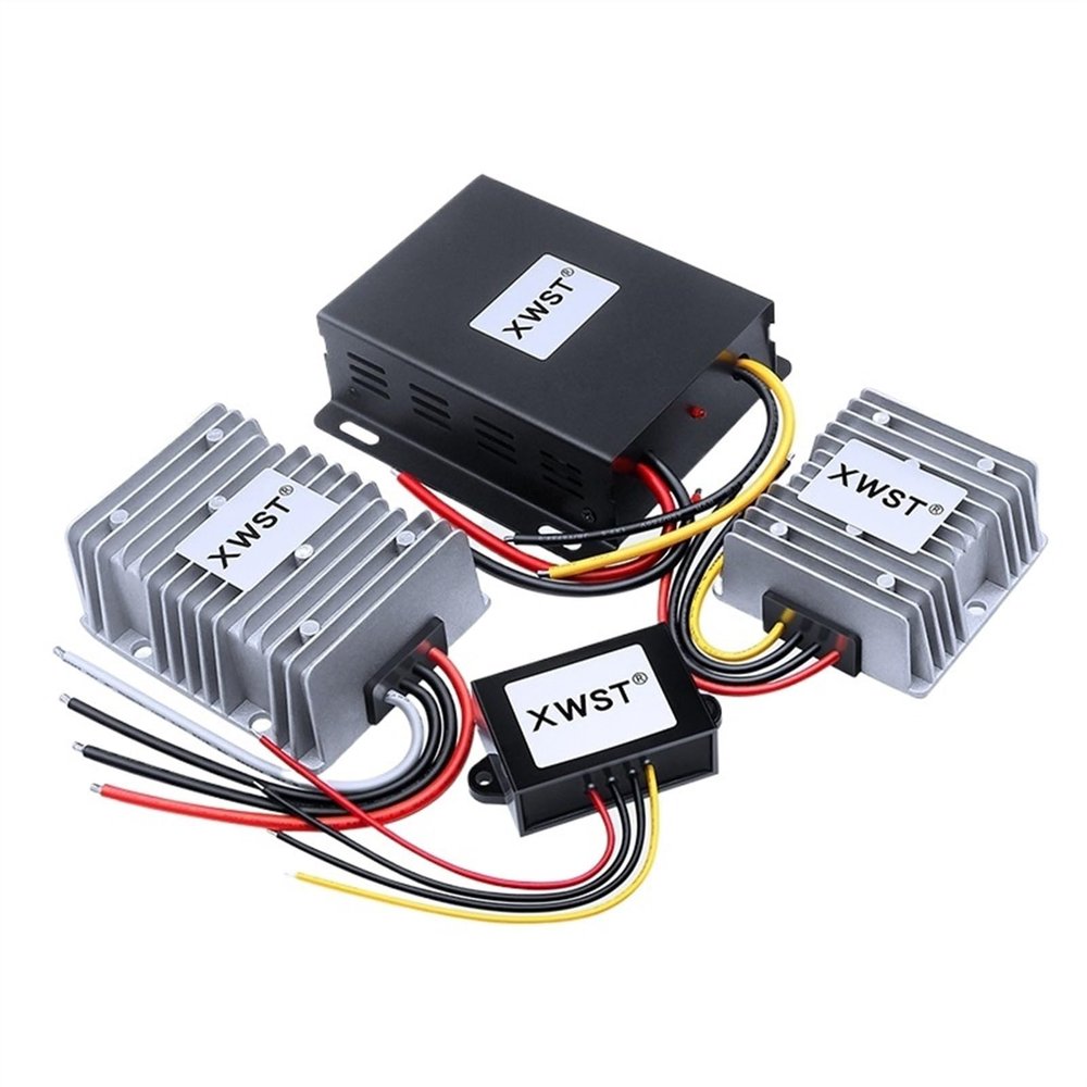 12 V24V to 36V DC DC Converter Power Supply Inverter 12V to 36V Voltage Regulator 24V to 36V Waterproof Module(15A Aluminium XL)