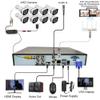 8CH 1080P Security Camera System DVR 5MP Indoor Outdoor IP66 Weatherproof Bullet CCTV Cameras with IR Night Vision LEDs, Easy Remote Access,Home Surveillance System (8CH,2MP) view 3