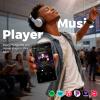 96GB MP3 Player with Bluetooth 5.0 and WiFi, Music Player with Spotify, Audible, Amazon Music, Pandora, Libby, Spotify Kids, 4" Touchscreen Android MP4 Player with HiFi Sound (Black) view 2